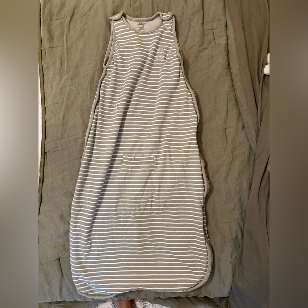 4 Season Ultimate Baby Sleep Bag, Merino Wool & Organic Cotton, Earth color